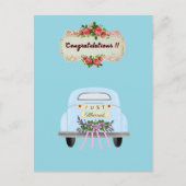 WEDD CARDS CONGRUTATION POSTKARTE (Vorderseite)