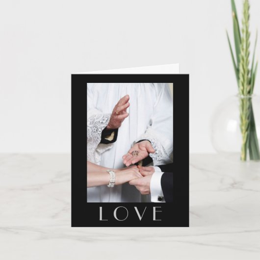 WEDD CONGRATULATIONS Card Karte (Vorderseite)