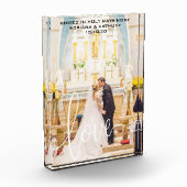 WEDD CUSTOM FOTO HALTEN LIEBE SCRIPT ÜBERLAGE (Links)