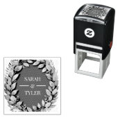 WEDD-EUCALYPTUS-WREATH-Aufkleber Permastempel (Beispiel)