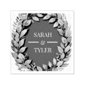 WEDD-EUCALYPTUS-WREATH-Aufkleber Permastempel (Design)