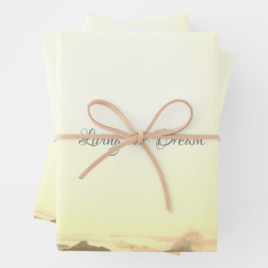 WEDD GIFT WRAP ROMANCE DESIGN STIL GESCHENKPAPIER SET (Beispiel)