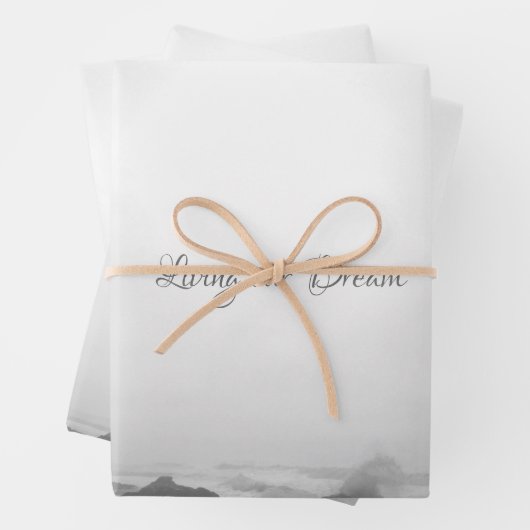 WEDD GIFT WRAP ROMANCE DESIGN STIL GESCHENKPAPIER SET (Beispiel)