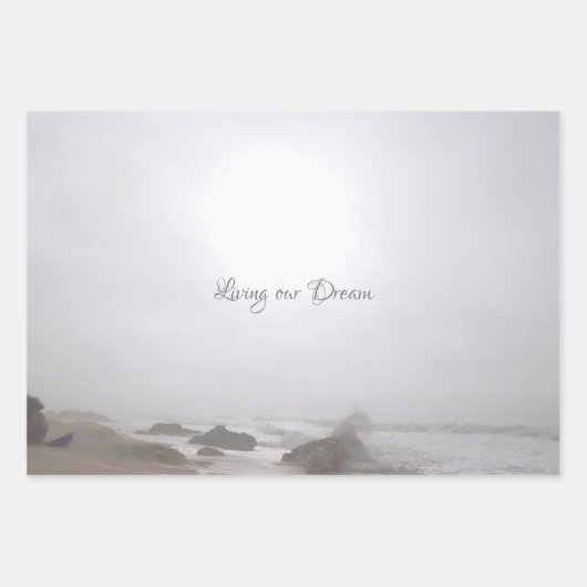 WEDD GIFT WRAP ROMANCE DESIGN STIL GESCHENKPAPIER SET (Vorderseite 2)