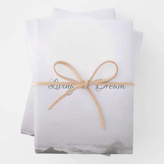 WEDD GIFT WRAP ROMANCE DESIGN STIL GESCHENKPAPIER SET (Beispiel)