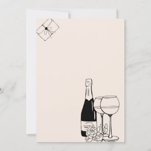WEDD INVITATION Suite   Handgezeichnet Illustriert Einladung