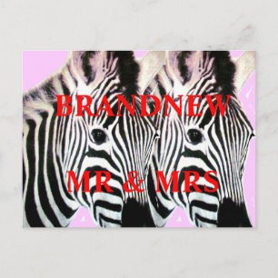 WEDD / LIEBE / EMPFANG-KARTE POSTKARTE