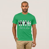 WEDD LIEBE IST LIEBE T-Shirt (Vorne ganz)