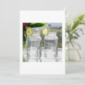 WEDD- ODER ANNIVERSÄSSIGE FEHLERINVITATION EINLADUNG (Stehend Vorderseite)