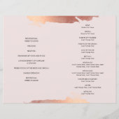 WEDD PROGRAMM Pinsel Rose Gold Rosa (Rückseite)