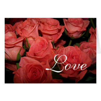 WEDD-ROSE-MITTEILUNGSKARTEN