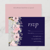 WEDD - Silver Rosegold Floral Girly Glitzer (Vorne/Hinten)