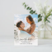 *~* WEDD SPEICHERN - Website QR Code AR6 P Postkarte (Stehend Vorderseite)