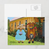 Weddabull Postkarte (Vorne/Hinten)