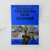 WEDDAY FOTOS Grußkarte Karte (Innenseite)