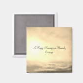 WEDDAY MAGNET ROMANTIC DESIGN STIL (Vorderseite/Rückseite)