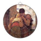 Wedded Bliss (von Frederic Leighton) Dartscheibe (vorne)