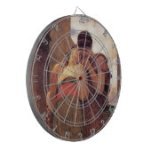 Wedded Bliss (von Frederic Leighton) Dartscheibe (Vorderseite Links)