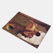 Wedded Bliss (von Frederic Leighton) Fußmatte (Schrägansicht)