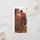 Wedded Bliss (von Frederic Leighton) Karte (Vorderseite/Rückseite Beispiel)