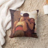 Wedded Bliss (von Frederic Leighton) Kissen (Decke)