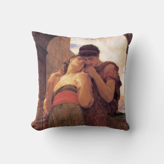 Wedded Bliss (von Frederic Leighton) Kissen (Vorderseite)