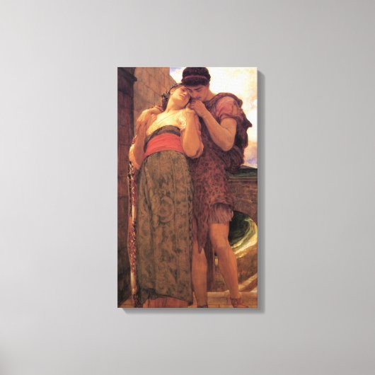 Wedded Bliss (von Frederic Leighton) Leinwanddruck (Vorderseite)