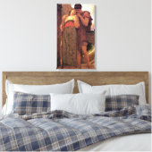 Wedded Bliss (von Frederic Leighton) Leinwanddruck (Insitu (Schlafzimmer))