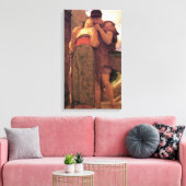 Wedded Bliss (von Frederic Leighton) Leinwanddruck (Insitu (Wohnzimmer))
