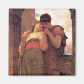 Wedded Bliss (von Frederic Leighton) Magnet (Vorne)
