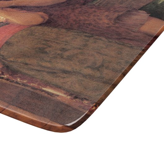 Wedded Bliss (von Frederic Leighton) Schneidebrett (Ecke)