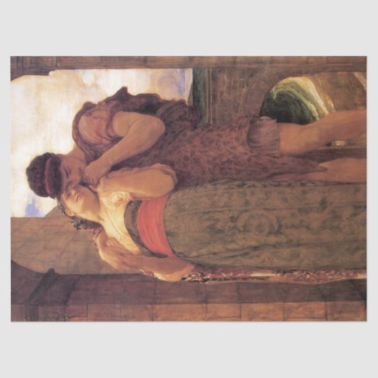 Wedded Bliss (von Frederic Leighton) Seidenpapier (Vorderseite)