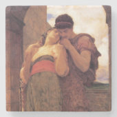 Wedded Bliss (von Frederic Leighton) Steinuntersetzer (Vorderseite)