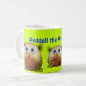 Weddell the Cudly Wuzzy-Hintern Drink Tasse (Vorderseite Links)