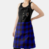 Wedderburn Clan Abzeichen & Tartan Kilt Schürze (InSitu)