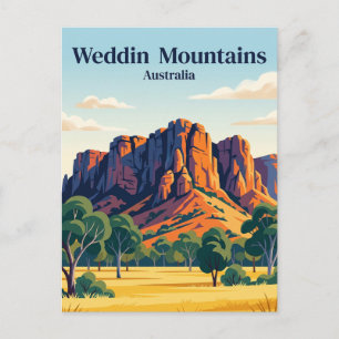 Weddin Mountains Nationalpark Australien Postkarte