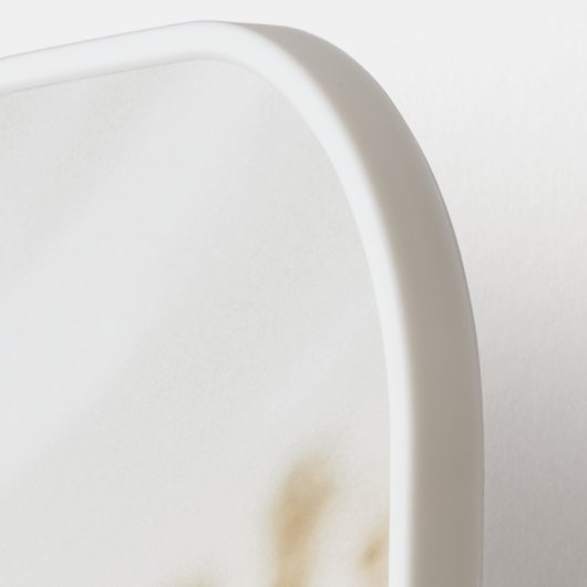 Wedding 2 Foto Memory New Weds Keepake Pickleball Schläger (Linke Seite)