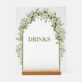 Wedding Activities Table Signs Acrylschild (Vorderseite)