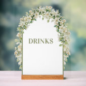 Wedding Activities Table Signs Acrylschild (Neutral)
