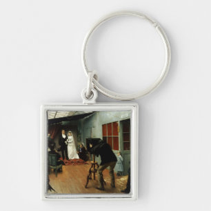 Wedding am Fotografen, 1878-9 Schlüsselanhänger