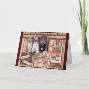 Wedding/Anniv card Karte