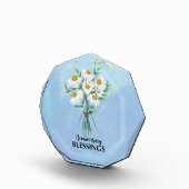 Wedding Anniversary Blessings Bouquet of Daisies Fotoblock (Rechts)