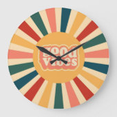 Wedding Anniversary Gifts Große Wanduhr (Vorderseite)