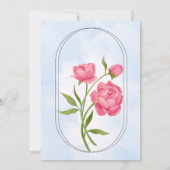 Wedding Anniversary Invitations Einladung (Rückseite)