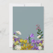 Wedding Anniversary Invitations  Einladung (Rückseite)