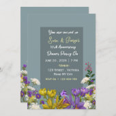 Wedding Anniversary Invitations  Einladung (Vorne/Hinten)