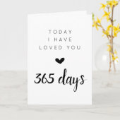 Wedding Anniversary Karte (Gelbe Blume)