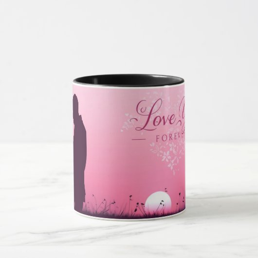 Wedding, Anniversary Mug | Romantic Valentine Gift Tasse (Zentrum)