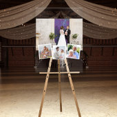 Wedding anniversary photo welcome clear sign acrylschild