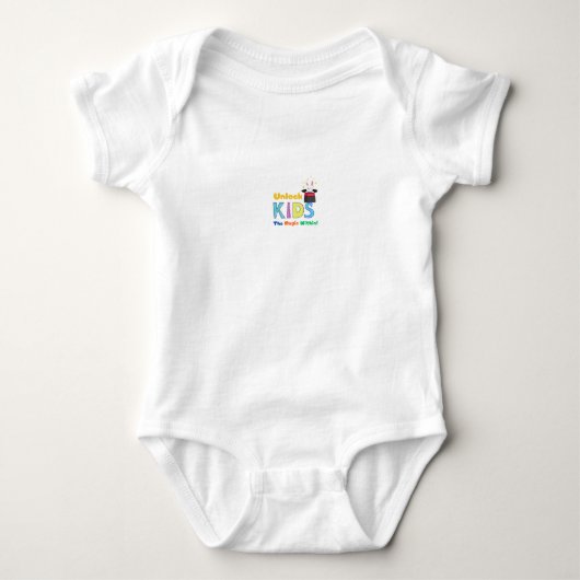 WEDDING BABY STRAMPLER (Vorderseite)